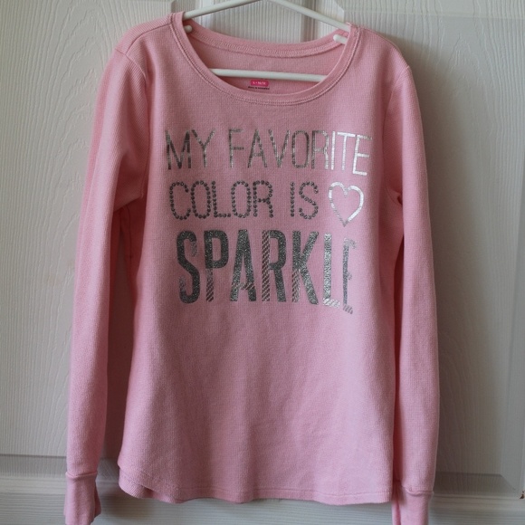 The Children's Place Girls Sparkle Thermal Shirt - Picture 7 of 7